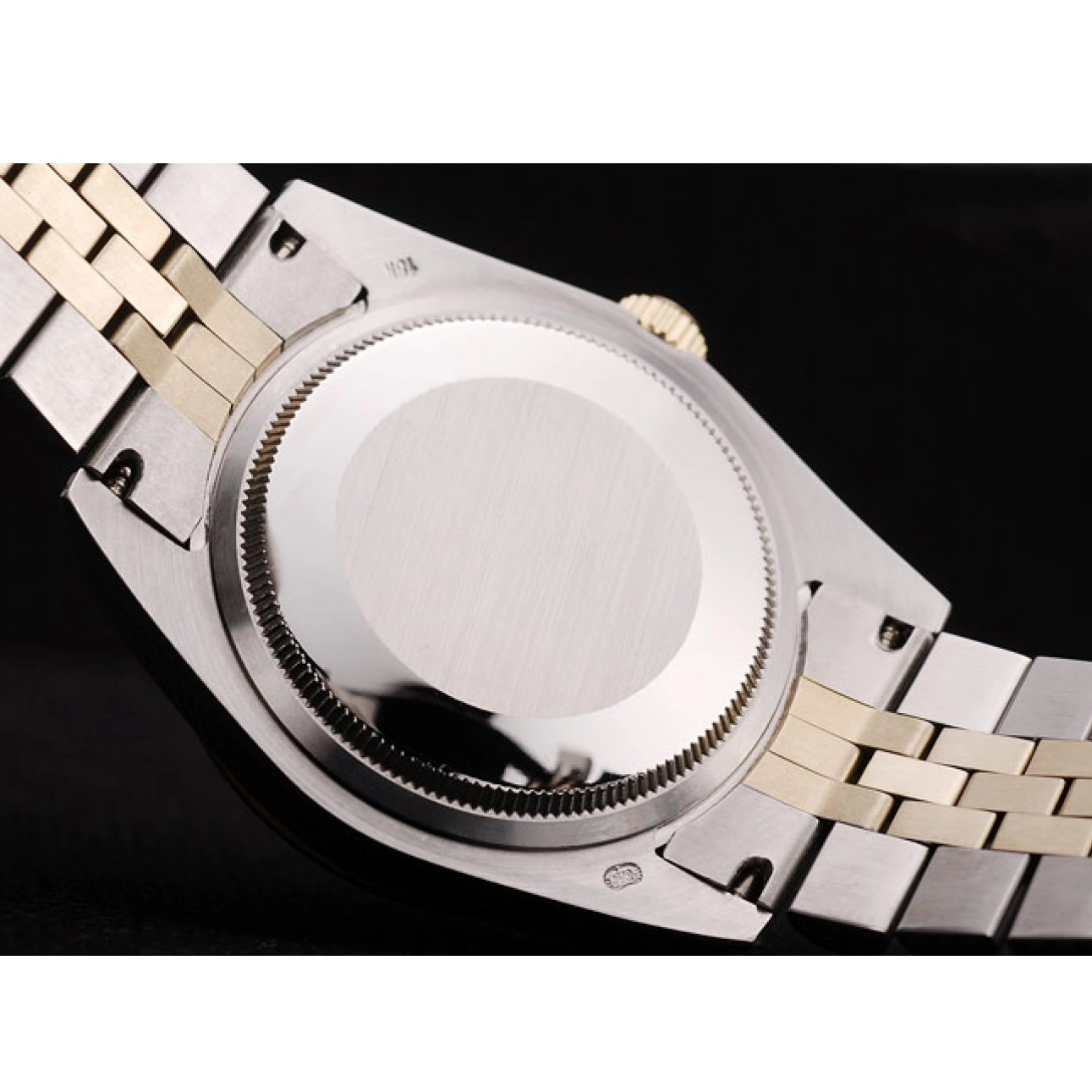 Rolex copies cheap Stainless Flowers Dial Rolex Steel Diamonds Case Silver Plated Brushed DateJust 0820
